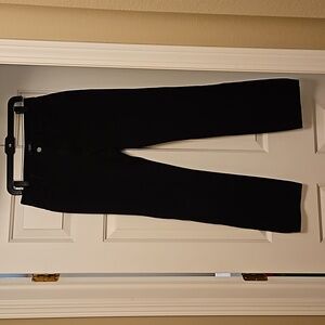 CHAPS Black Denim Jeans Women's sz 6. 93% Cotton.